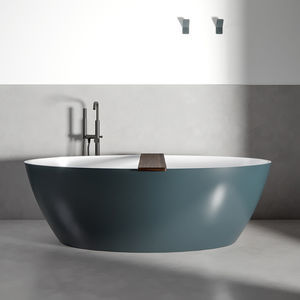 bañera ovalada