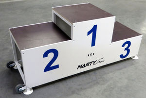 podio para equipamientos deportivos
