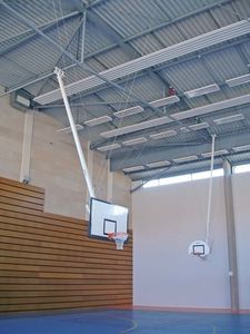 canasta de baloncesto de pared