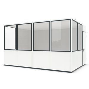 cabina prefabricada para uso como oficina