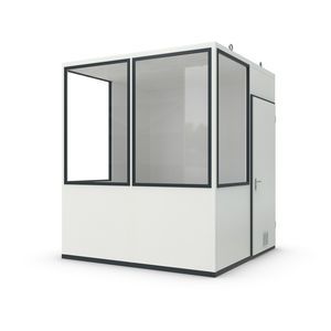 cabina prefabricada para uso como oficina