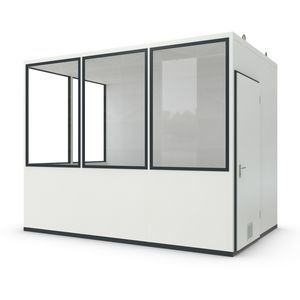 cabina prefabricada para uso como oficina