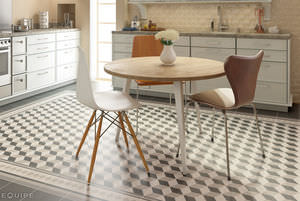 mosaico de interior / para cocina / para suelo / de gres porcelánico