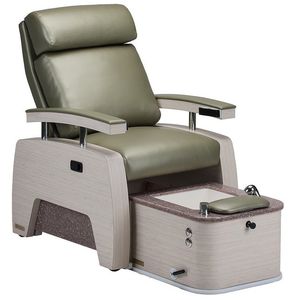 sillón spa de pedicura de cuero artificial