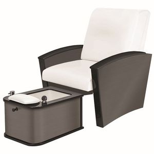 sillón spa de pedicura de cuero artificial