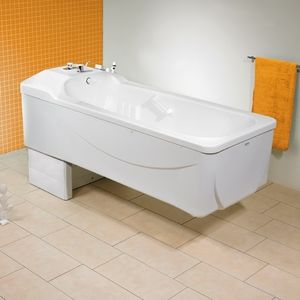 bañera con patas