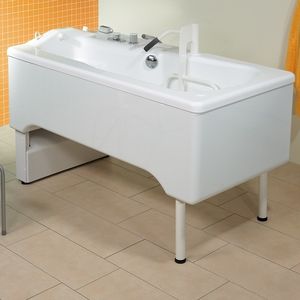 bañera ajustable en altura