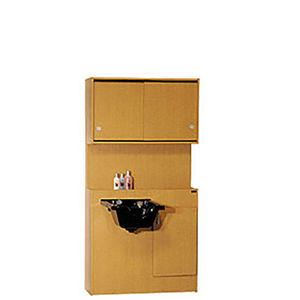mueble con lavabo para peluquería para peluquería