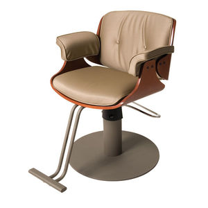 sillón de peluquería de tejido