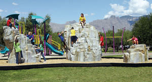 roca de escalada para parque infantil