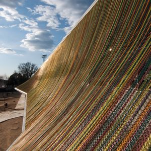 membrana textil de metal