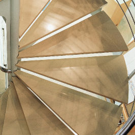 escalón de mármol