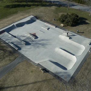 skatepark de hormigón