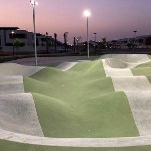 pumptrack para skatepark