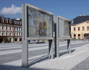 panel indicador de exterior