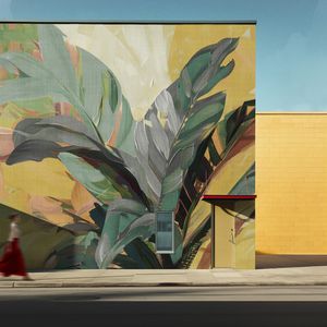 papel pintado contemporáneo