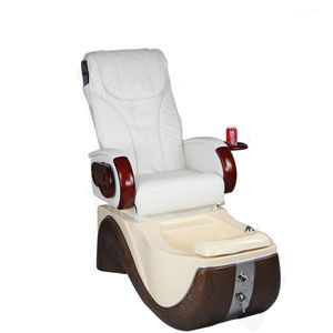 sillón spa de pedicura de cuero artificial
