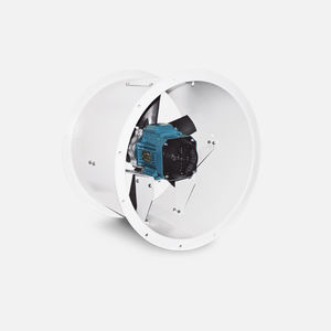 ventilador axial / canalizable / de pared / industrial