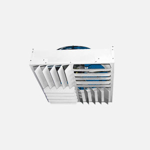 ventilador axial / de techo / industrial / de acero