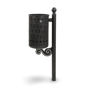 cubo de basura público