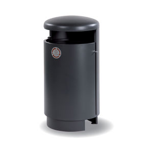 cubo de basura público