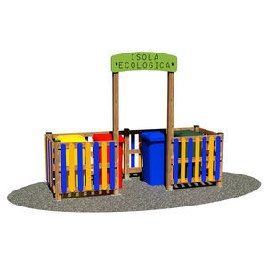 tapa para papeleras para parque infantil