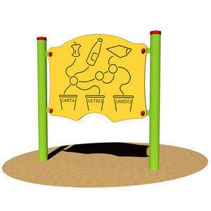 panel de juego de acero galvanizado