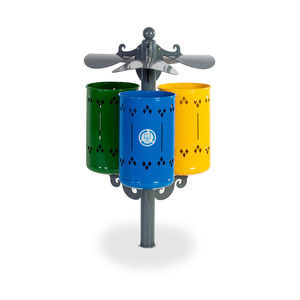 cubo de basura público
