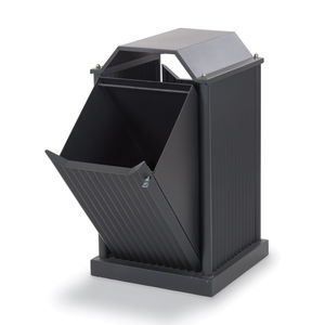 cubo de basura público