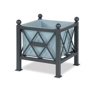 jardinera de acero galvanizado