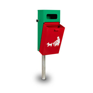 cubo de basura público