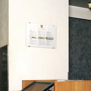 placa de señalización para puerta