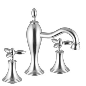 grifo bimando para lavabo