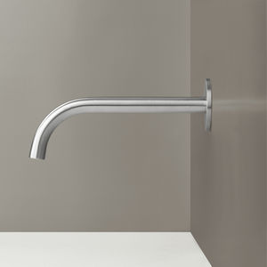 caño para lavabo de acero inoxidable