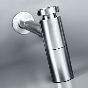 sifón para lavabo de acero inoxidable