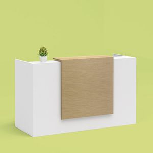 mostrador de recepción modular