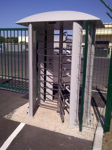 torniquete de seguridad