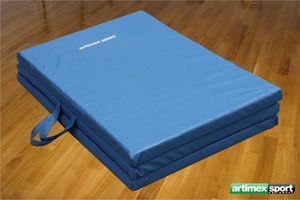 colchoneta de entrenamiento para gimnasia