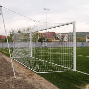 portería de fútbol fija