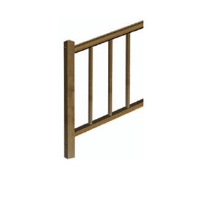 pasamano de madera