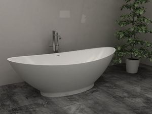 bañera ovalada
