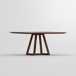 mesa de diseño / de fresno / de roble / de madera maciza