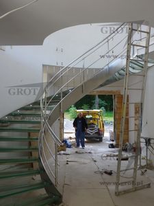 escalera en U