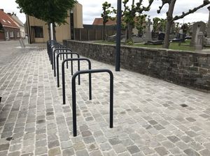 soporte para bicicletas de suelo
