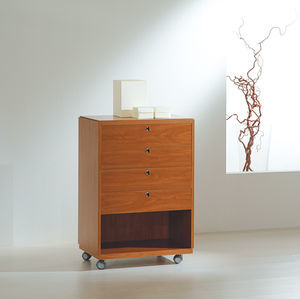 cajonera de oficina de madera