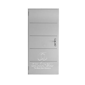 puerta de acero galvanizado