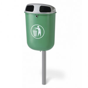 cubo de basura público
