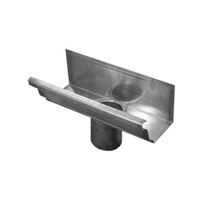 canalón de zinc