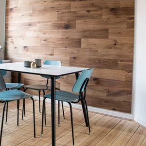 enchapado de roble / de pared / de paneles / para mueble