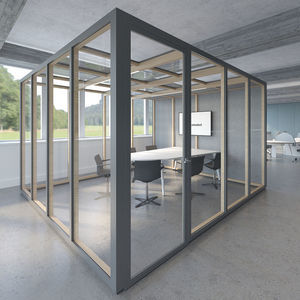cabina de concentración acristalados